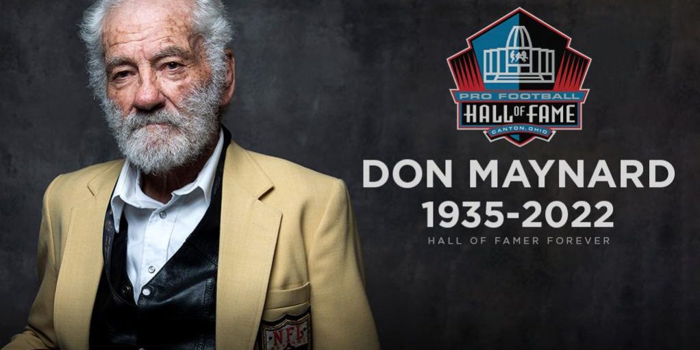 Hall of Fame wide receiver Don Maynard dead at age 86